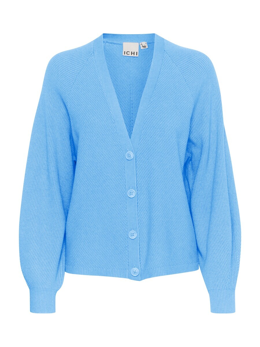 

Вязаный кардиган ICHI Knit Cardigan BOSTON, лазурный