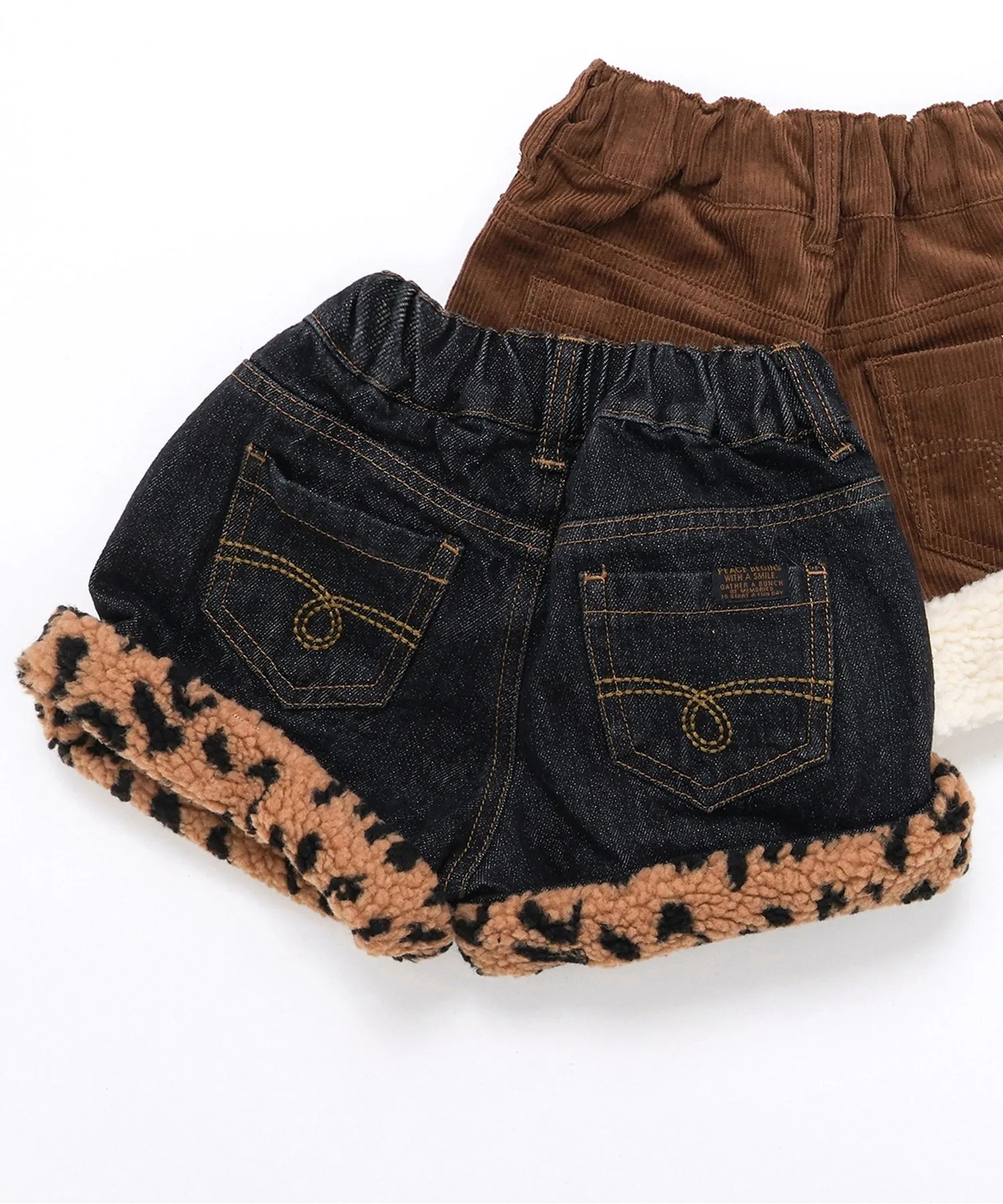 Штаны с мехом на манжетах BREEZE Attaka Suso Boa Short Pants черные