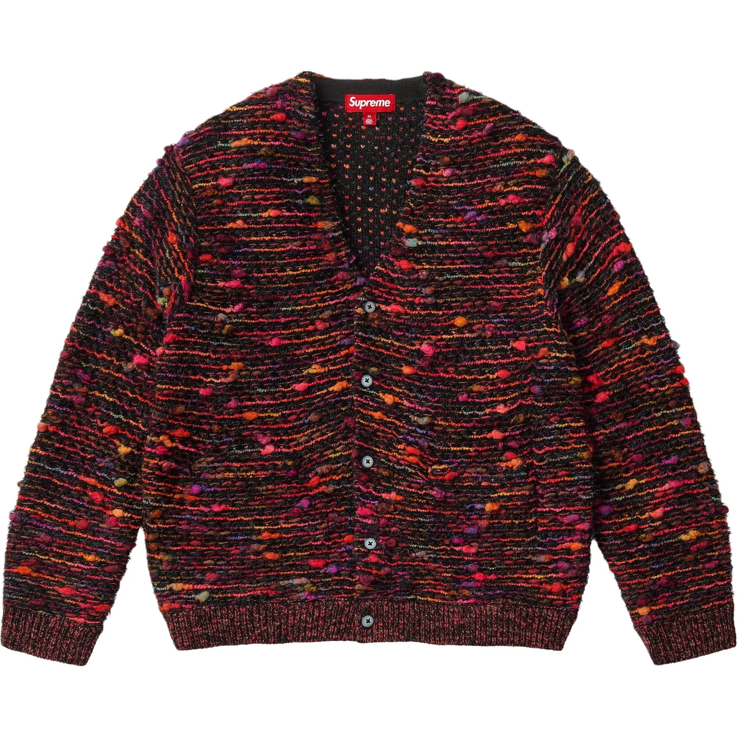 Текстурированный кардиган FW25 WEEK13 Unisex Supreme, marine/темно- — фото 2