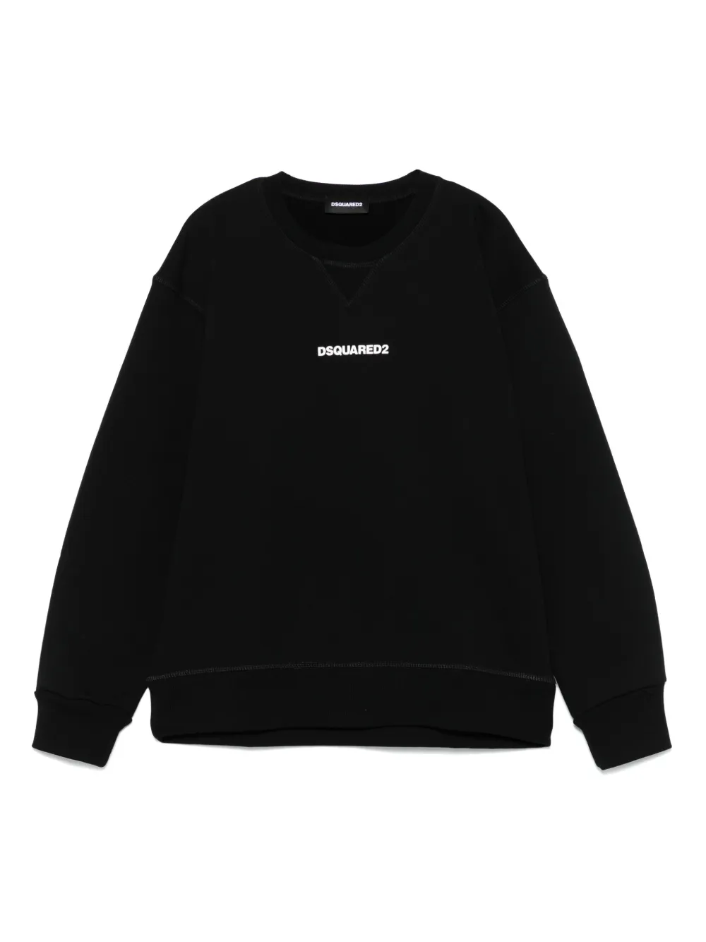 

Толстовка с логотипом DSQUARED2 KIDS, черный