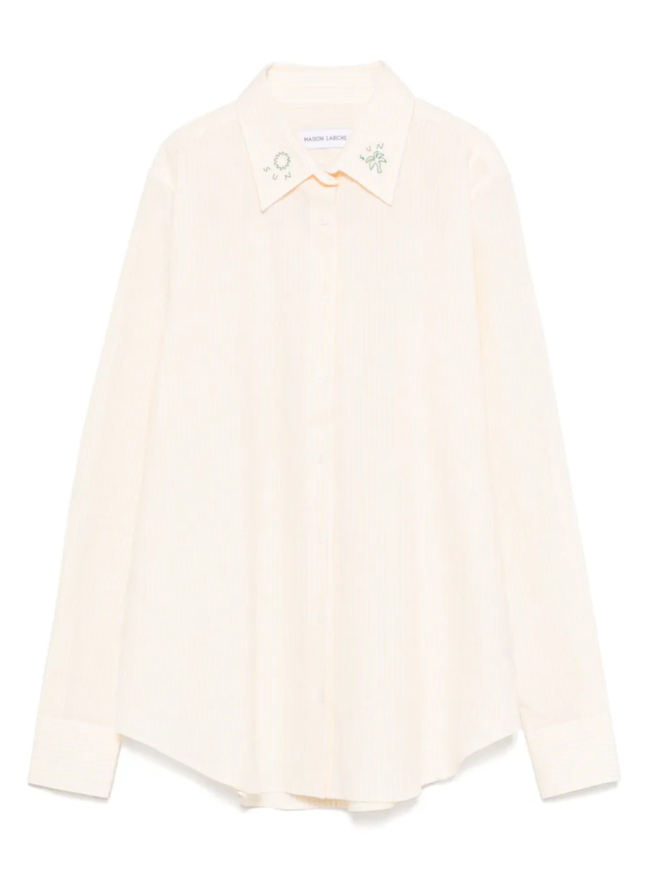 

Рубашка из сирсакера Maison Labiche, желтый