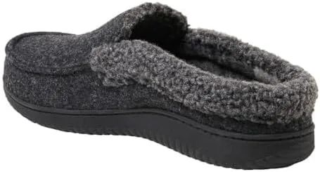 

Мужские тапочки с стелькой из пены с эффектом памяти Dearfoams (КОРИЧНЕВЫЕ, размер обуви США, взрослые, мужские, числовой диапазон, средний, 13, 14) No Brand, черный
