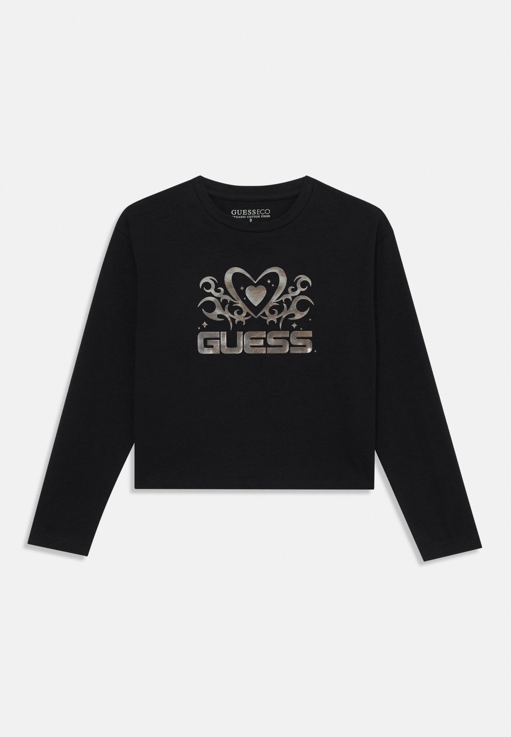 

Футболка с длинным рукавом JUNIOR MIDI Guess, черный