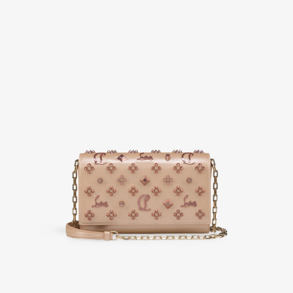 

Клатч Christian Louboutin Paloma, бежевый