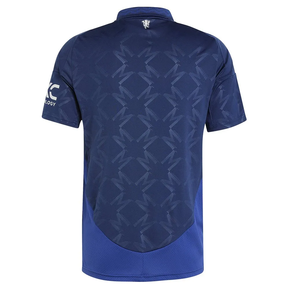 Футболка с коротким рукавом adidas Manchester United 24/25 Away, синий — фото 4