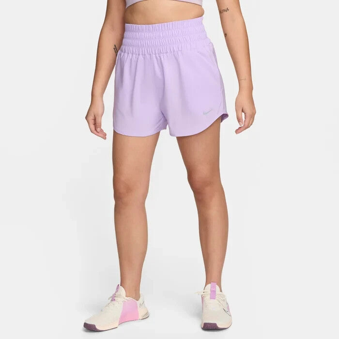 

Женские шорты Nike One Lilac Bloom Dri-FIT Brief-Lined с ультравысокой талией SRT35 Nike, фиолетовый