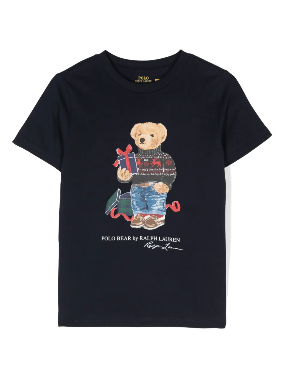 

Футболка Polo Bear Polo Ralph Lauren Kids, синий