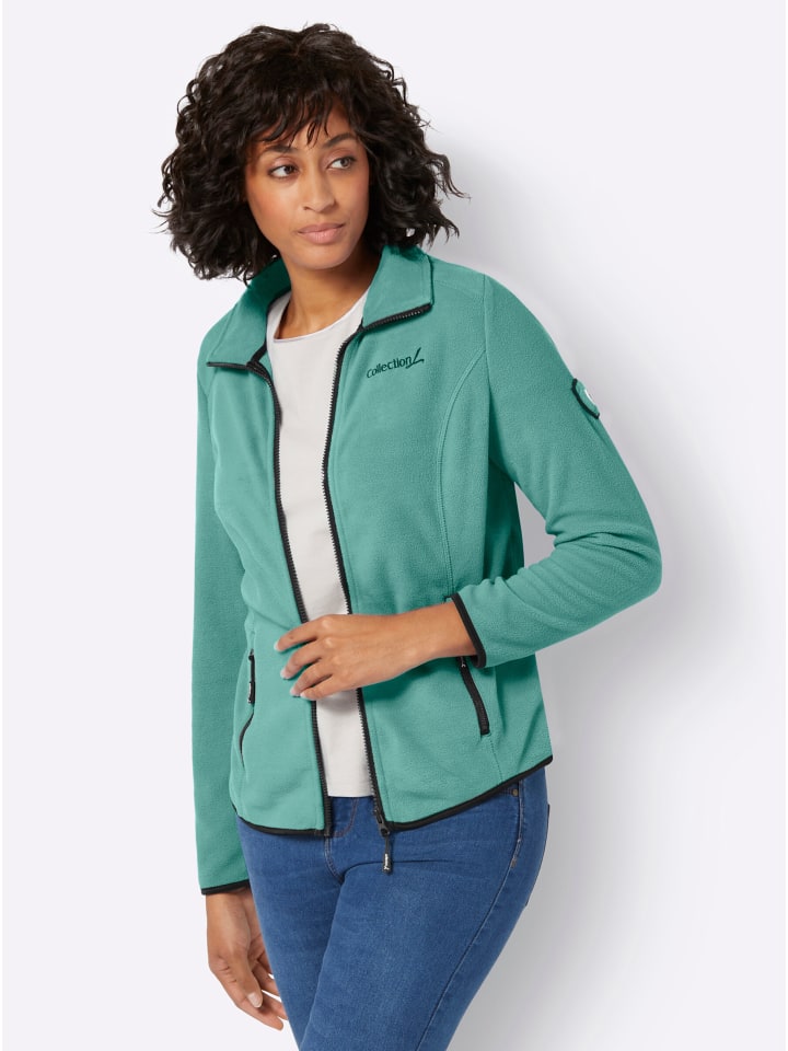 

WITT WEIDEN Флисовая куртка нефритово-зеленого цвета