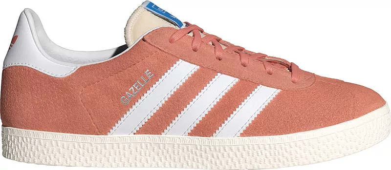 

Детские кроссовки Gazelle для начальной школы Adidas, цвет White/Clay Green