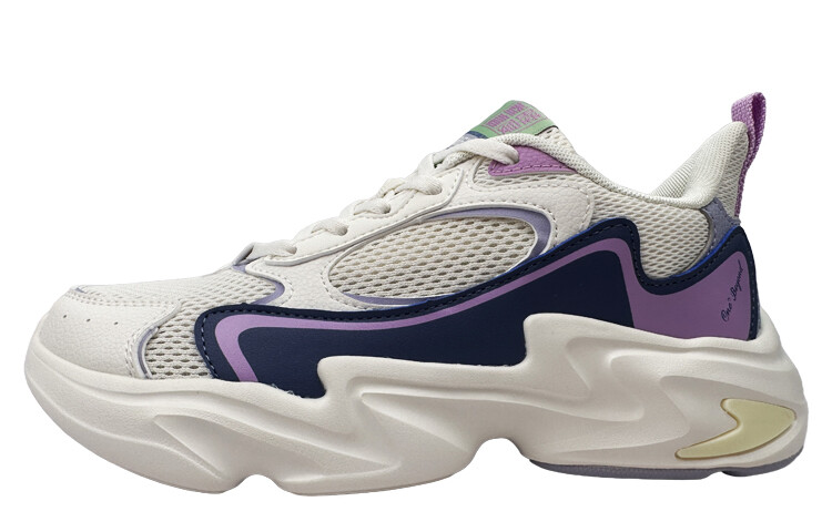 

Женские кроссовки Lifestyle с низким верхом Feather White/dream Purple 361°