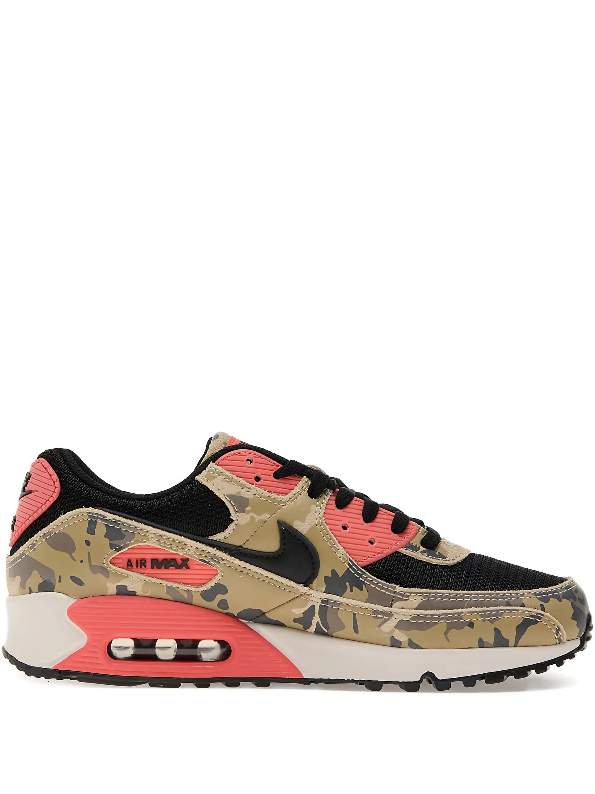 

Кроссовки Air Max 90 Prm с камуфляжным принтом Nike, зеленый