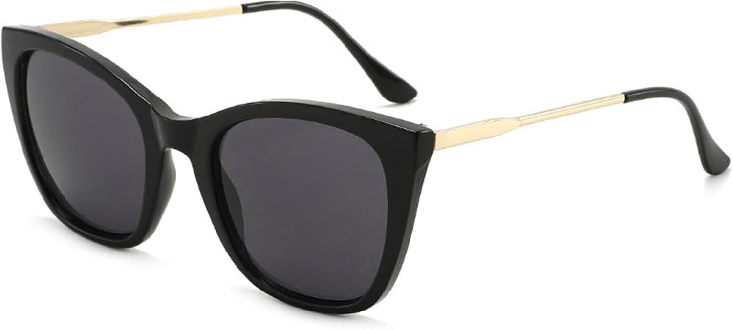 

Willochra Модные солнцезащитные очки большого размера «кошачий глаз» для женщин, ретро-металлическая оправа, трендовые солнцезащитные очки для мужчин с градиентным переходом цвета, защита от ультрафиолета UV400, C1