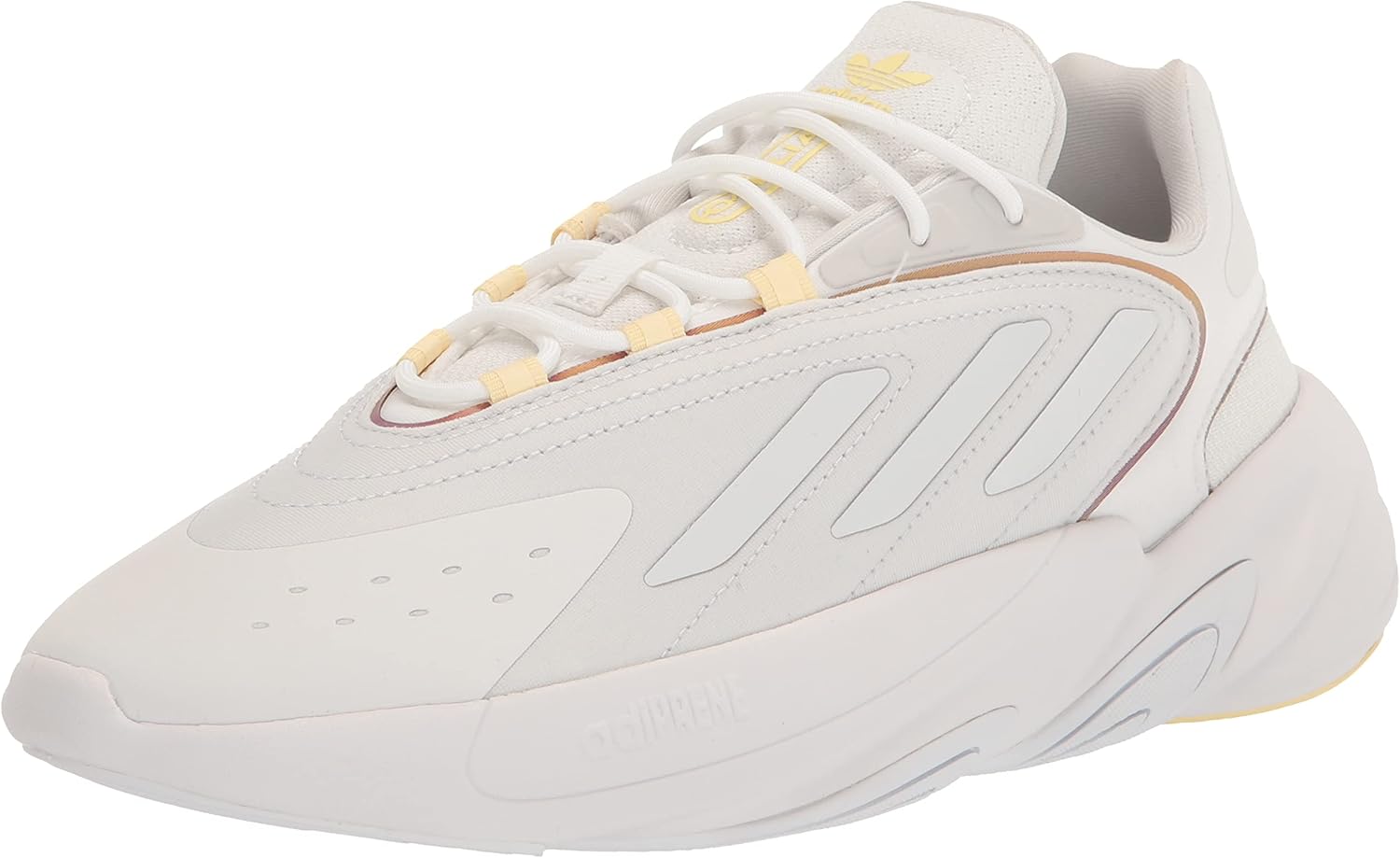 

Кроссовки Adidas Ozelia для детей и взрослых, белый/желтый