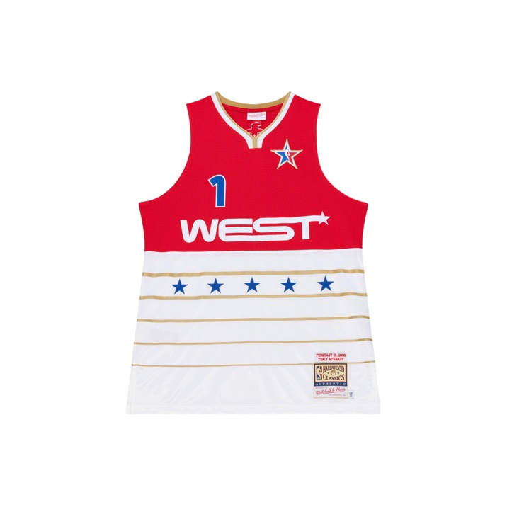 

Баскетбольная майка Mitchell & Ness Unisex Mitchell Ness, western all-star tracy mcgrady 06-07 season