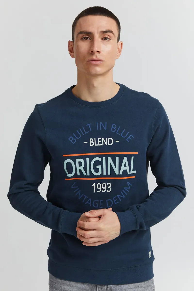 

Толстовка из смеси "Толстовка BLEND BHS", цвет Dress Blues