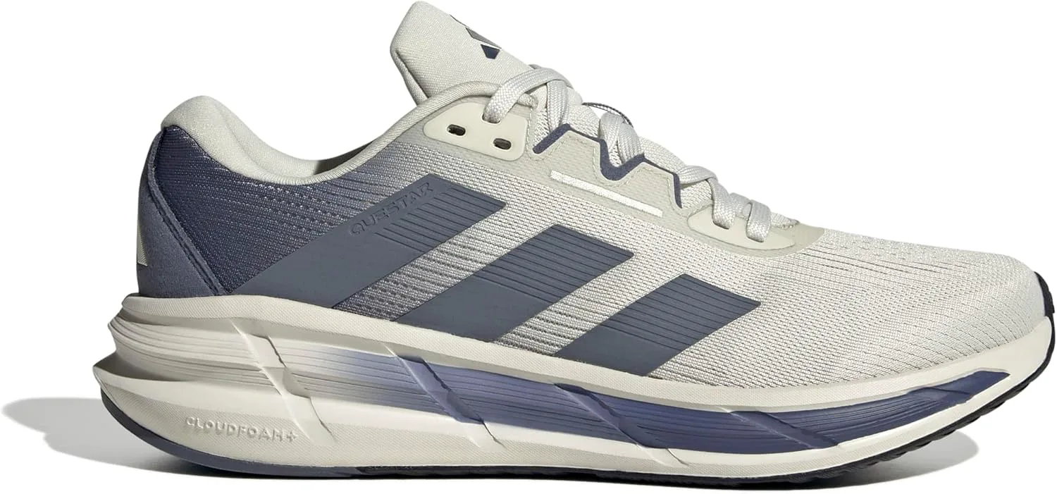 Мужские кроссовки Adidas Questar 3 для бега, серый — фото 2