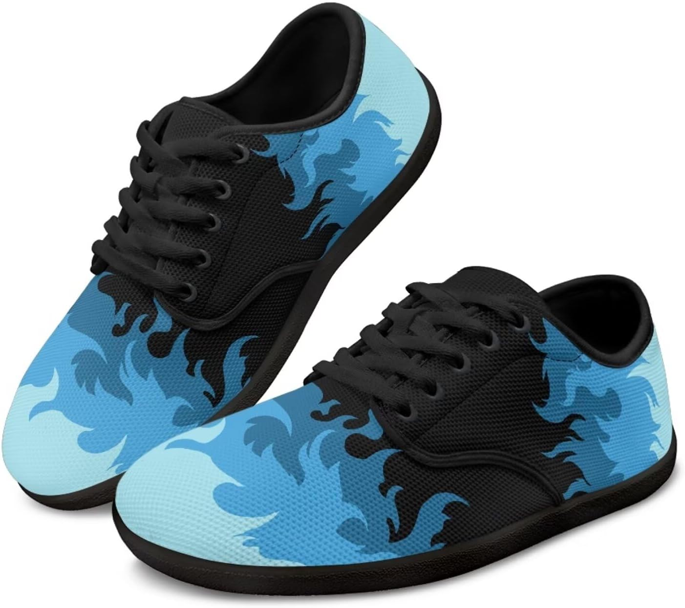 

Мужские минималистичные прогулочные кроссовки с широкой ноской, без перепада высоты, повседневные дышащие слипоны для тенниса Pointodoor, синий