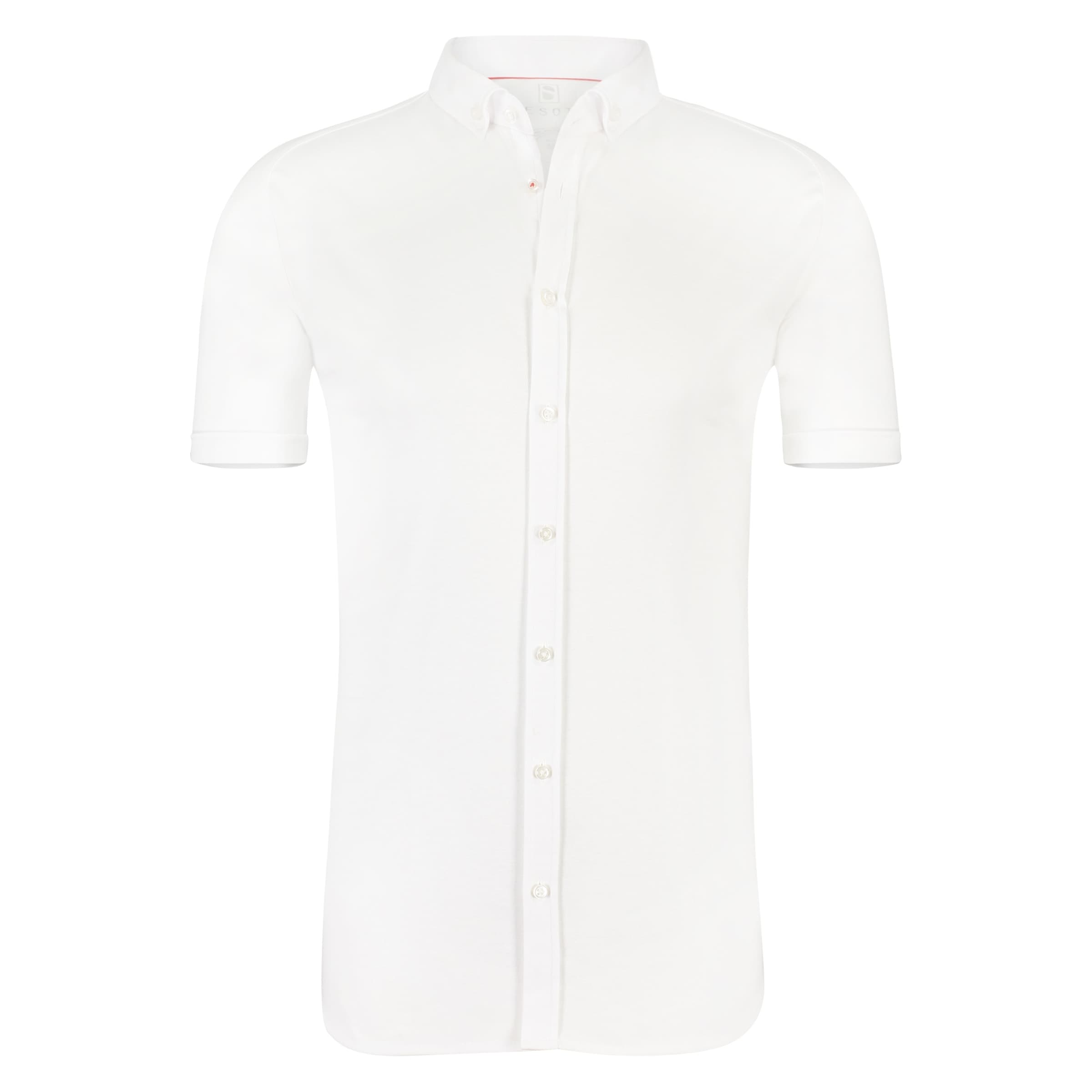 

DESOTO Рубашка на пуговицах приталенного кроя в белом цвете