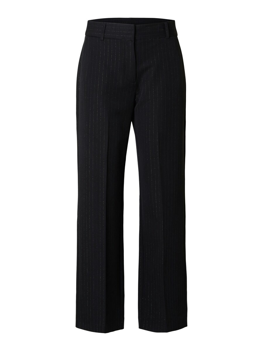 

Широкие брюки SELECTED FEMME Wide leg Pleated Pants SLFEli-Rita, черный