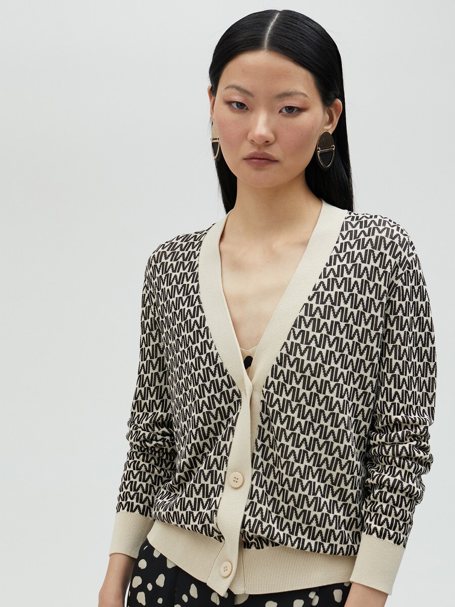 

Вязаный кардиган Lola Casademunt, черный