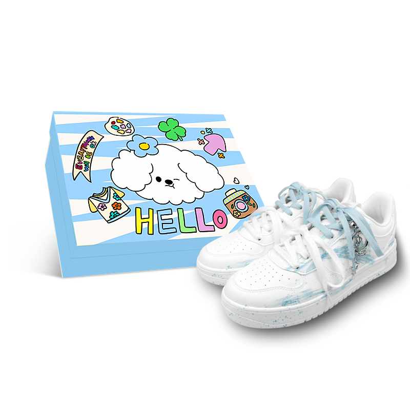 

Anta Удобные, нескользящие, амортизирующие низкие кроссовки для скейтбординга, унисекс, черный и белый