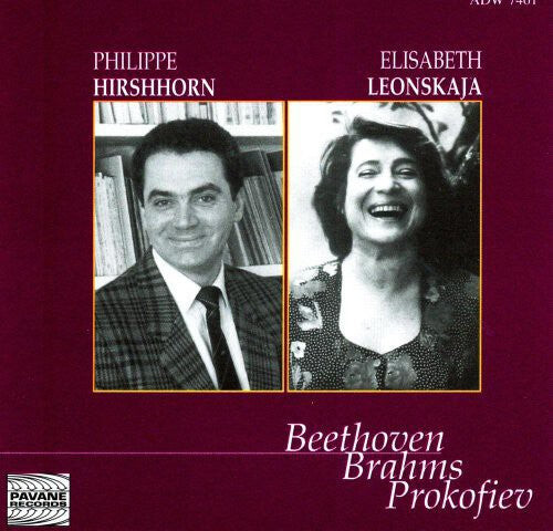

CD диск Beethoven / Brahms / Leonskaja / Philippe: Sons for Violin & Piano