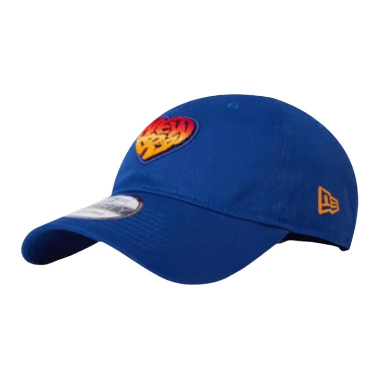 

New Era Хлопковая бейсболка Unisex Blue