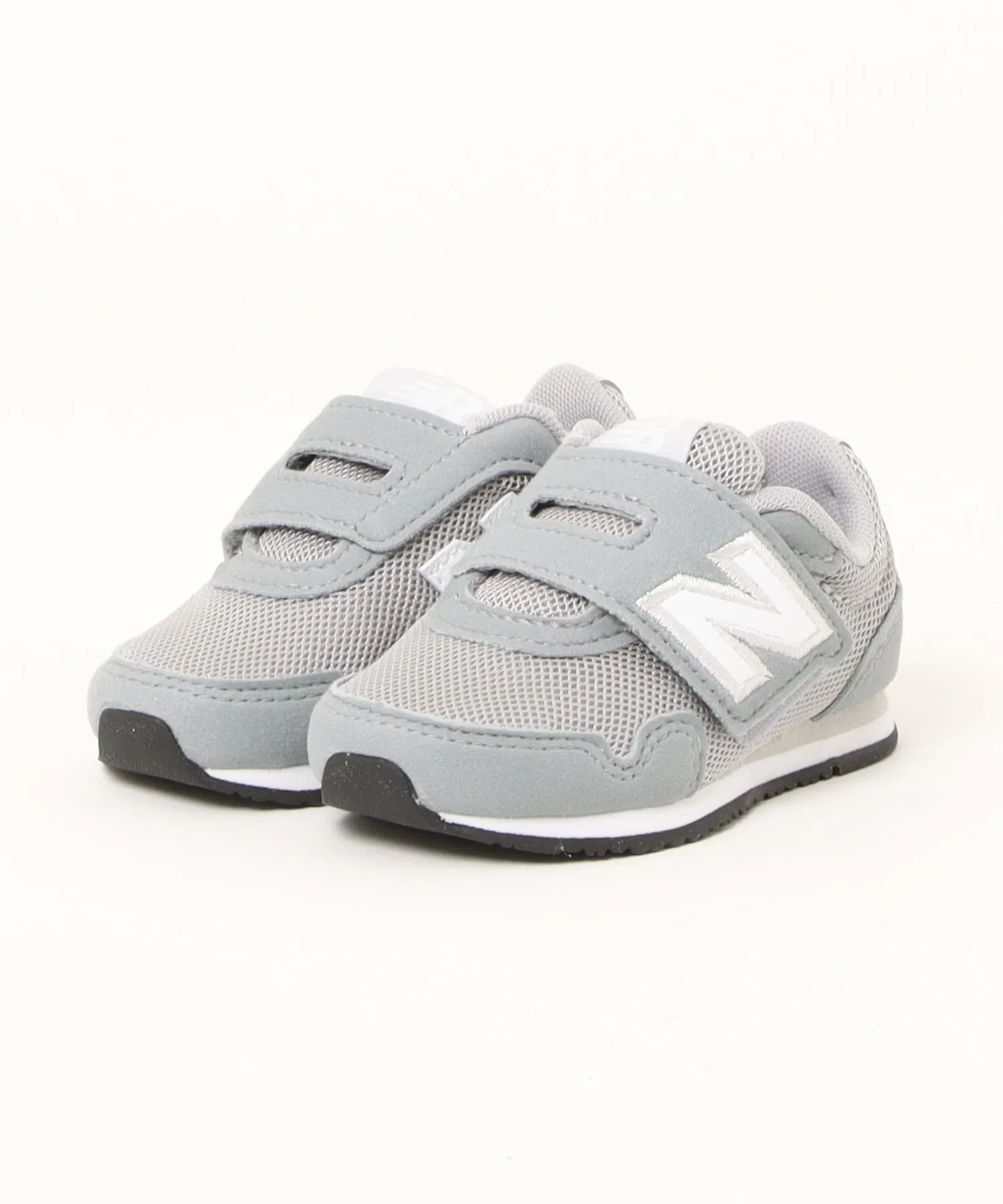 Детские кроссовки на липучках New Balance IV323 серые