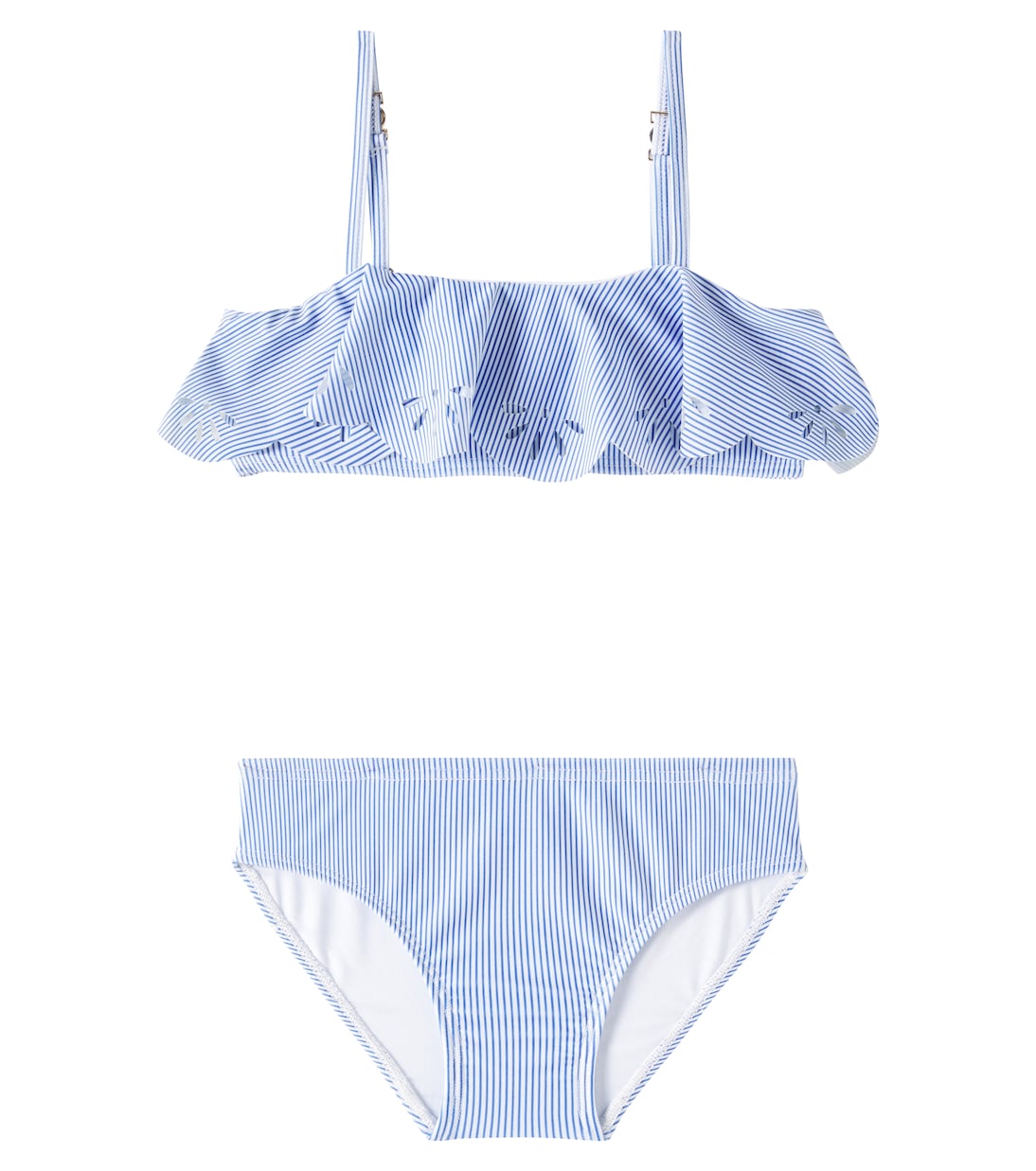 

Полосатый бикини Chloé Kids, White Blue