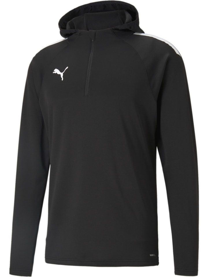 

Puma Джемпер "TeamLIGA Training Fleece" черного цвета