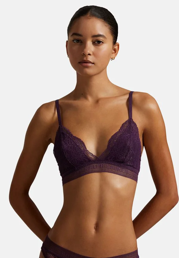 Треугольный бюстгальтер Polo Ralph Lauren, Aubergine