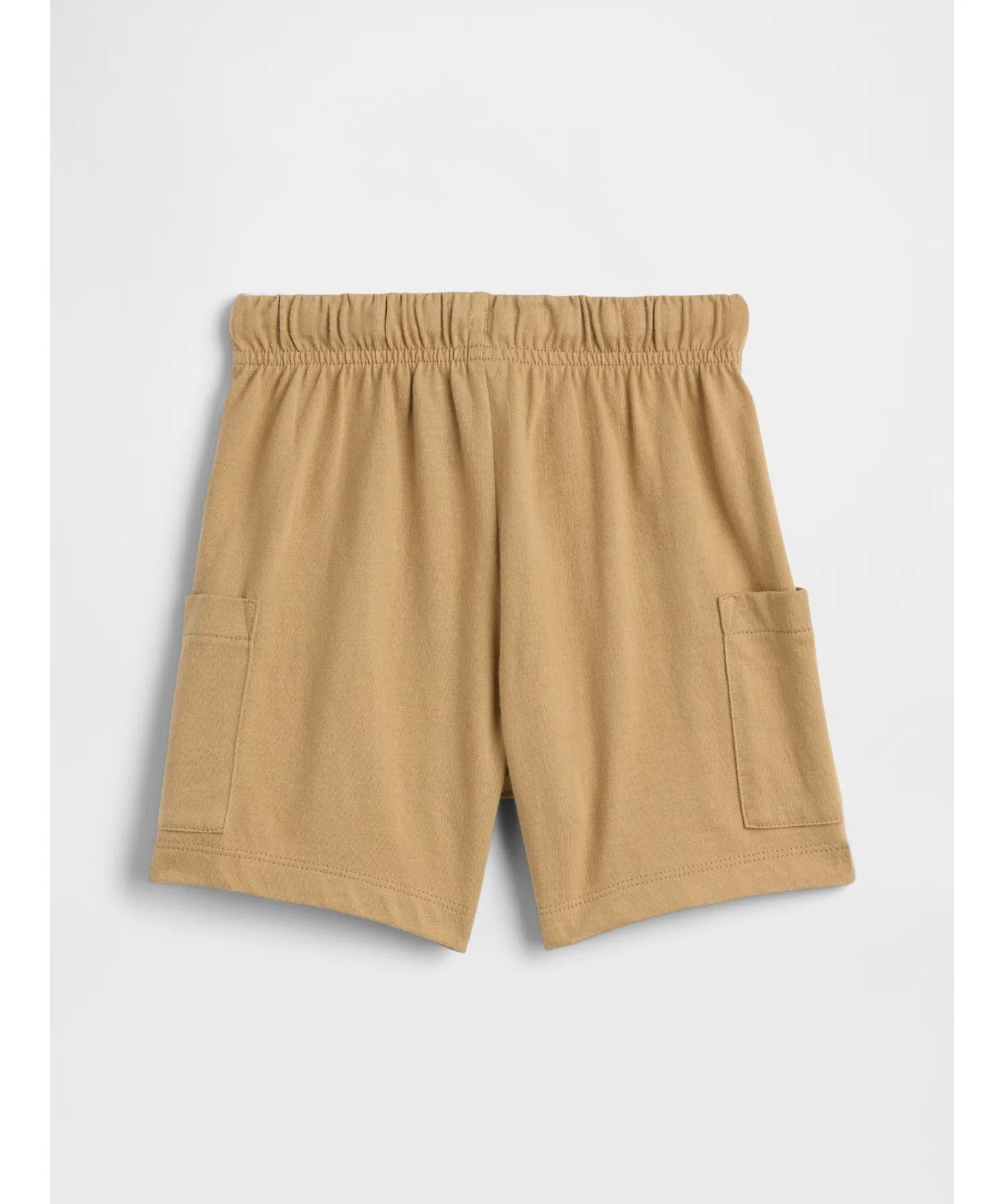 Детские хлопковые шорты карго GAP синие — фото 3