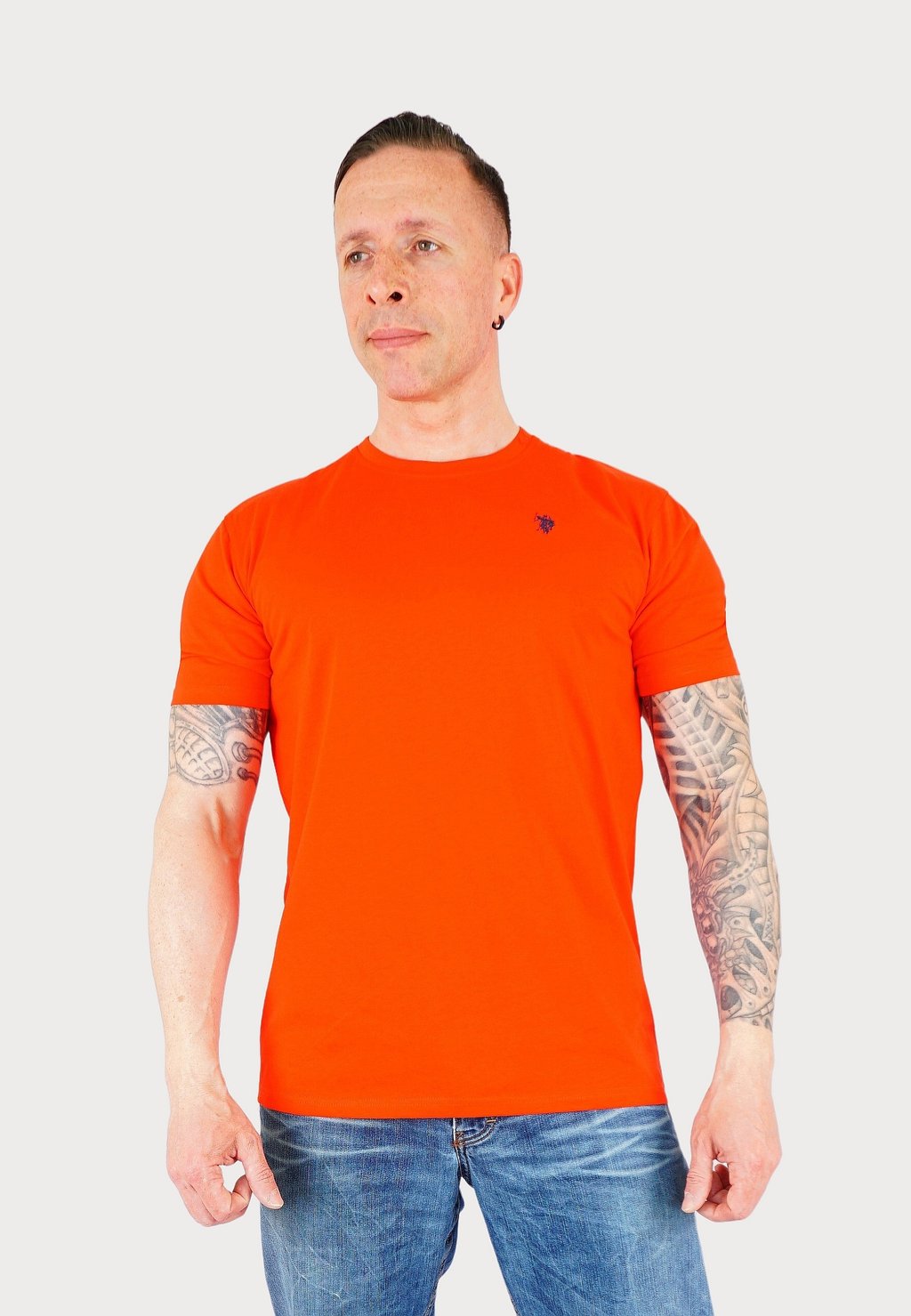 

Базовая футболка SHORTSLEEVE U.S. Polo Assn., красный