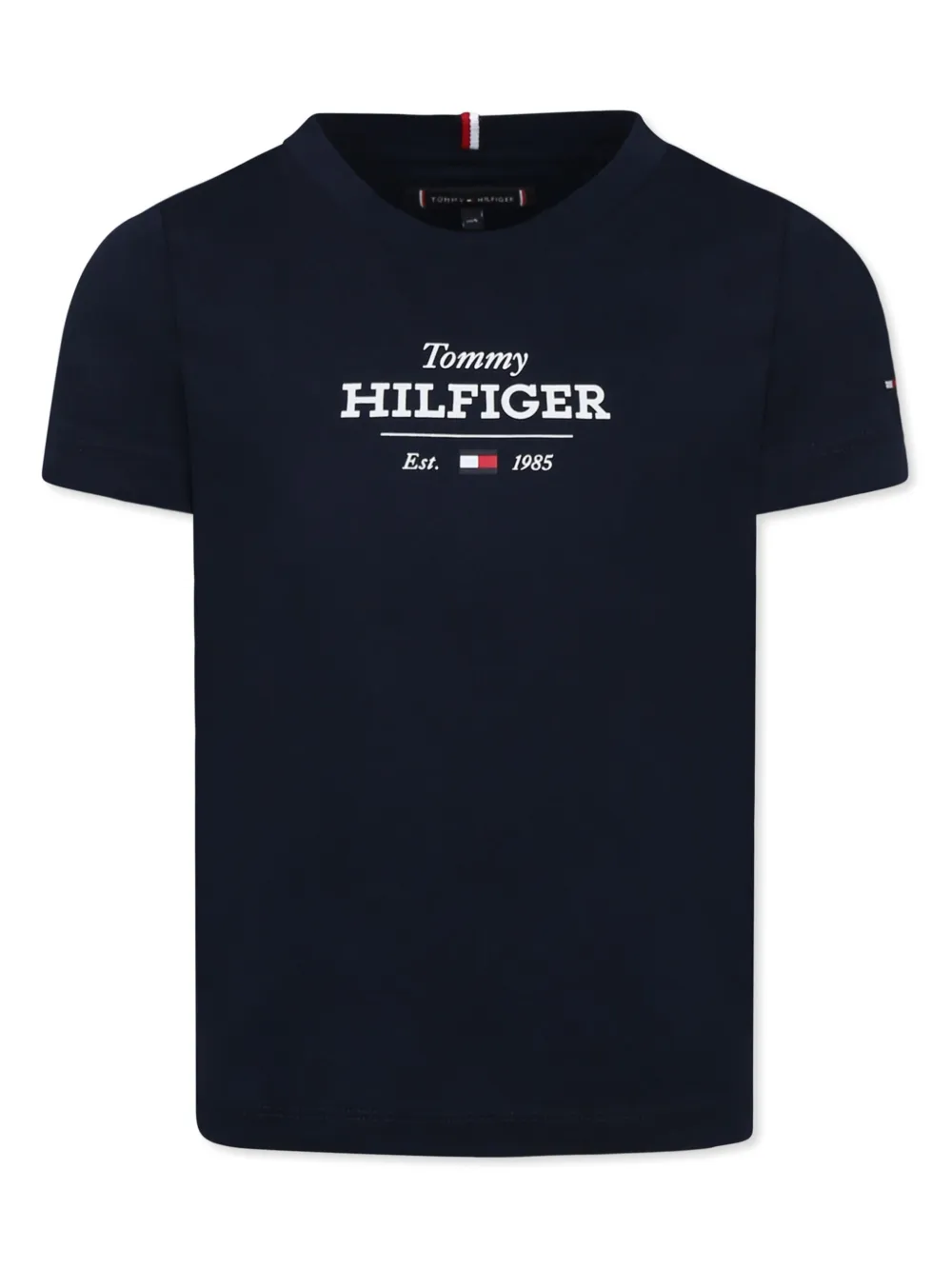 

Футболка с логотипом Tommy Hilfiger Junior, синий