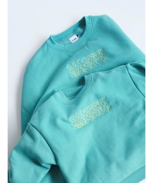 

Футболка с вышивкой, на флисовой подкладке Catchup, зеленый