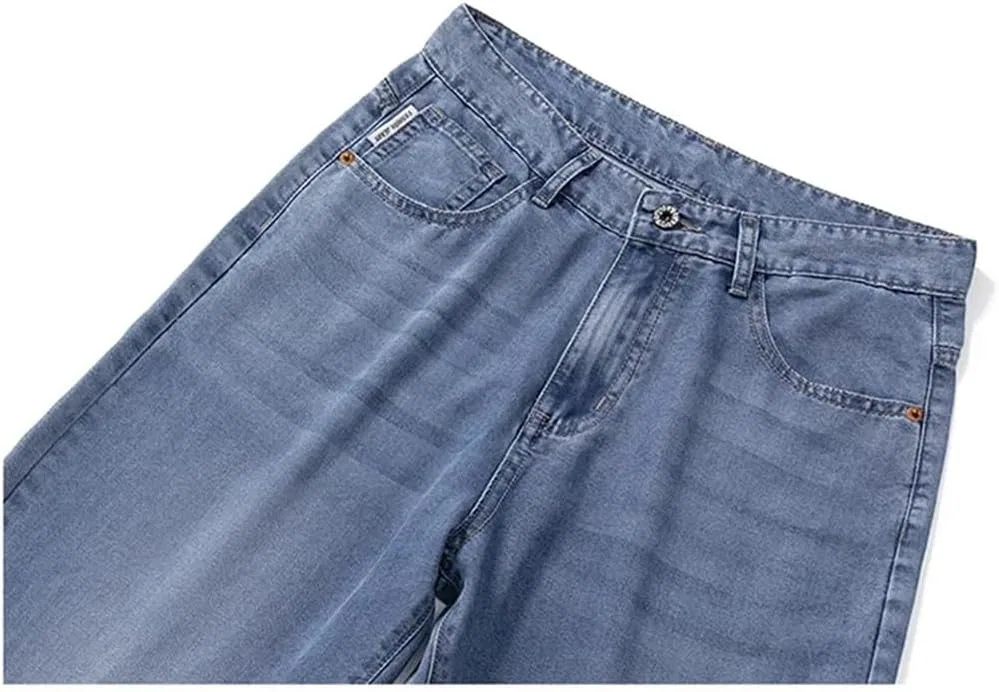 Джинсы прямые винтажные Men's Loose Jeans Multi-Pocket, 50 — фото 3