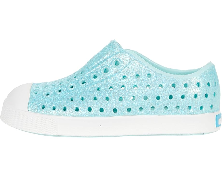Детские кроссовки Native Shoes Jefferson Bling (для малышей) Native Shoes Kids, Piedmont Bling/Shell White — фото 4