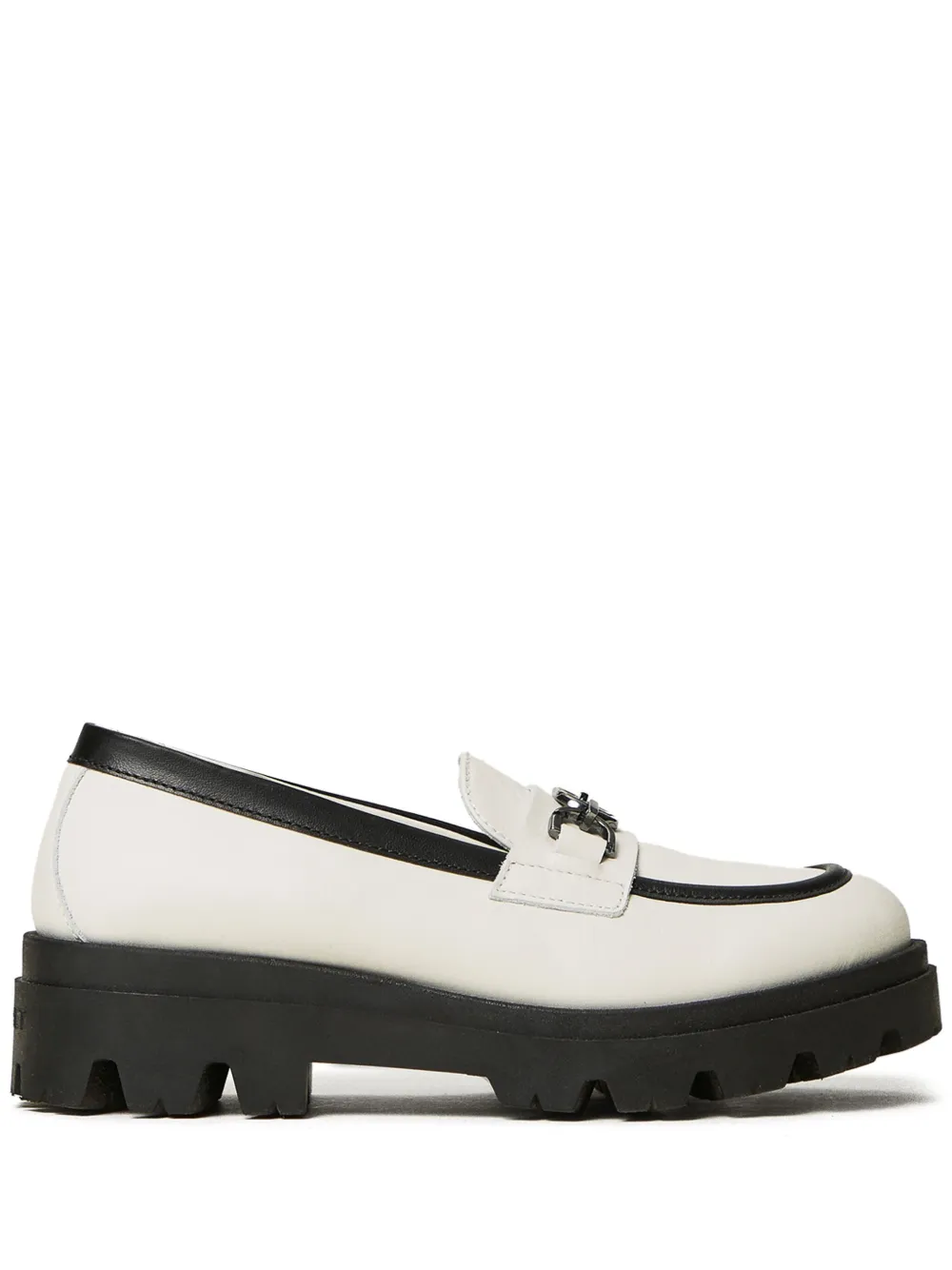 

Лоферы Oval T TWINSET Kids, белый