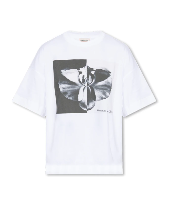 

Футболка Alexander Mcqueen, белый