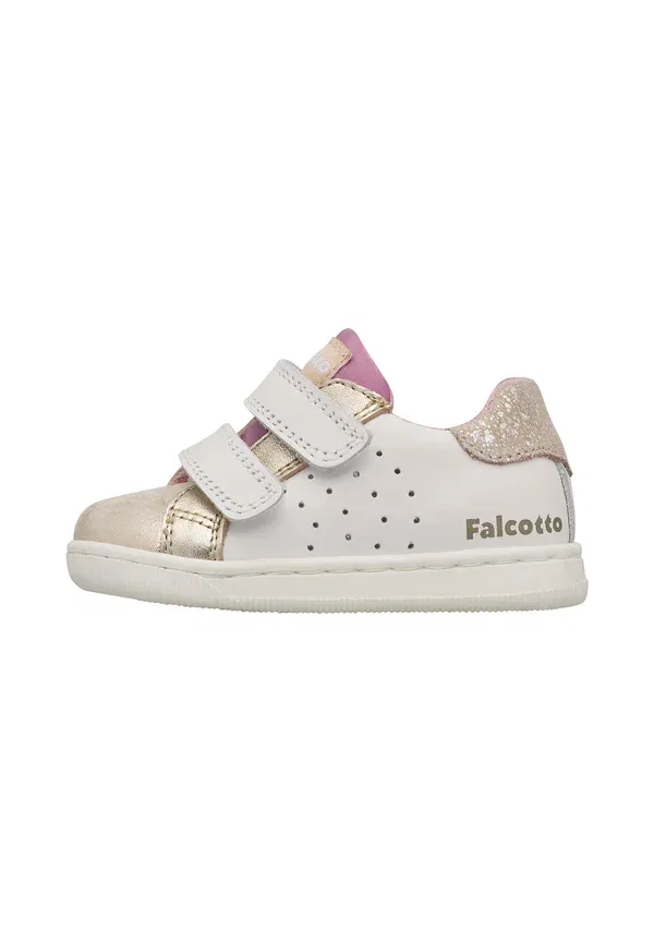 Детские ботинки Kiner low vl baby shoes Falcotto, белый/серебристый