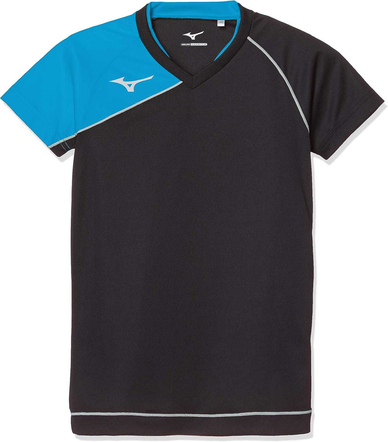 

Игровая волейбольная футболка Mizuno (с коротким рукавом) V2MA8001, черный/синий