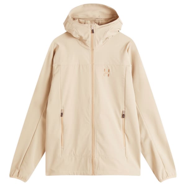 

Куртка Rosson softshell с капюшоном Haglöfs, бежевый