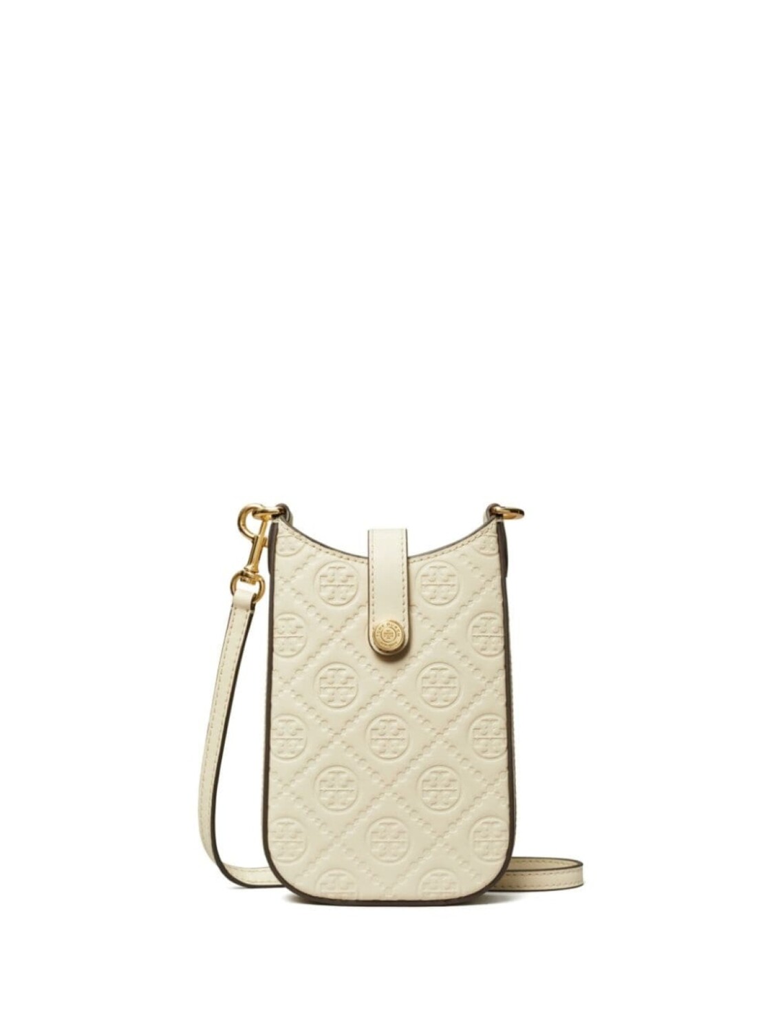 

Tory Burch сумка через плечо с монограммой T Monogram, нейтральный цвет