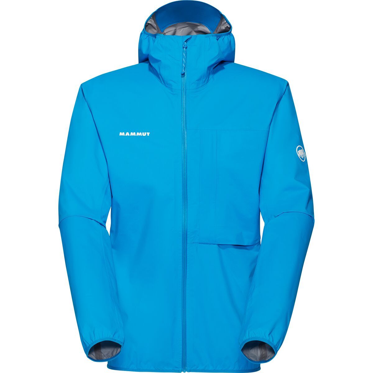 

Дукановская легкая худи куртка с капюшоном Mammut, синий