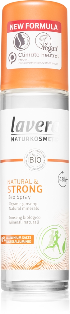 

Натуральный и сильный спрей-дезодорант 48 часов. Lavera, 75 мл