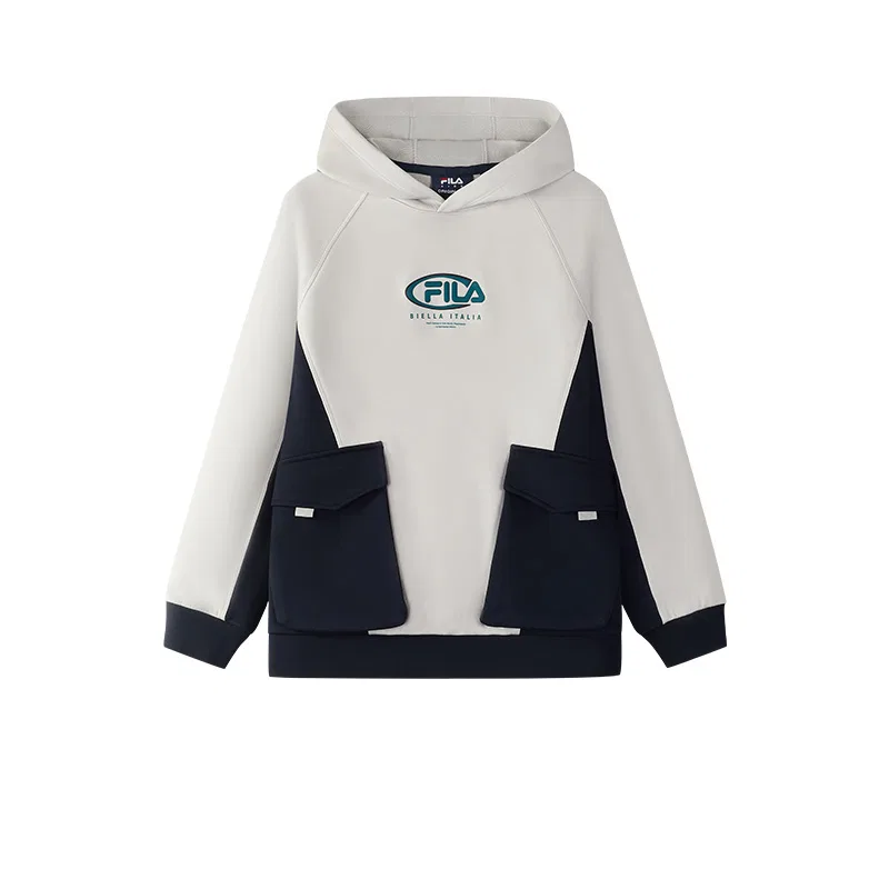Худи Water Blue Gray Kids' FILA KIDS