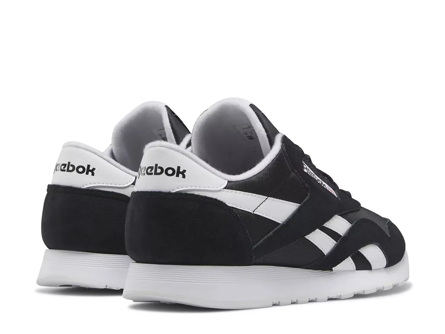 Классические нейлоновые кроссовки Heritage - мужские Reebok, Black — фото 3