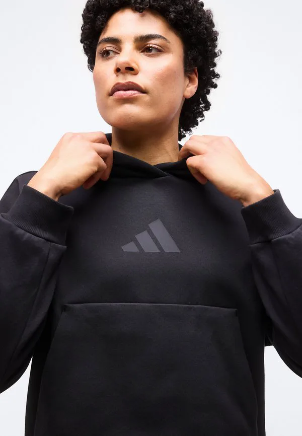 Толстовка zne Adidas Sportswear, Black — фото 4