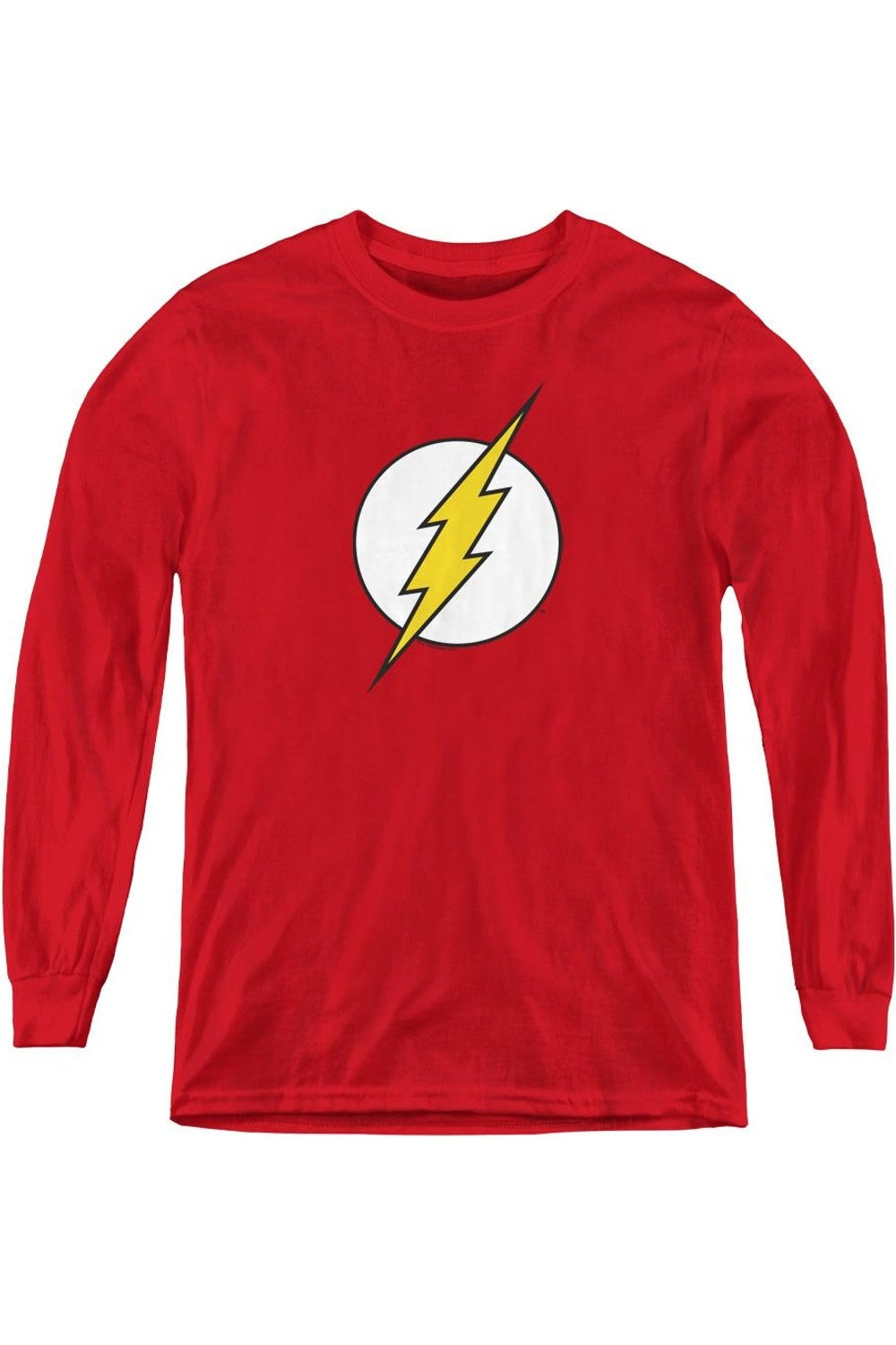 

Футболка с длинным рукавом и логотипом Flash от DC Comics Gildan, красный