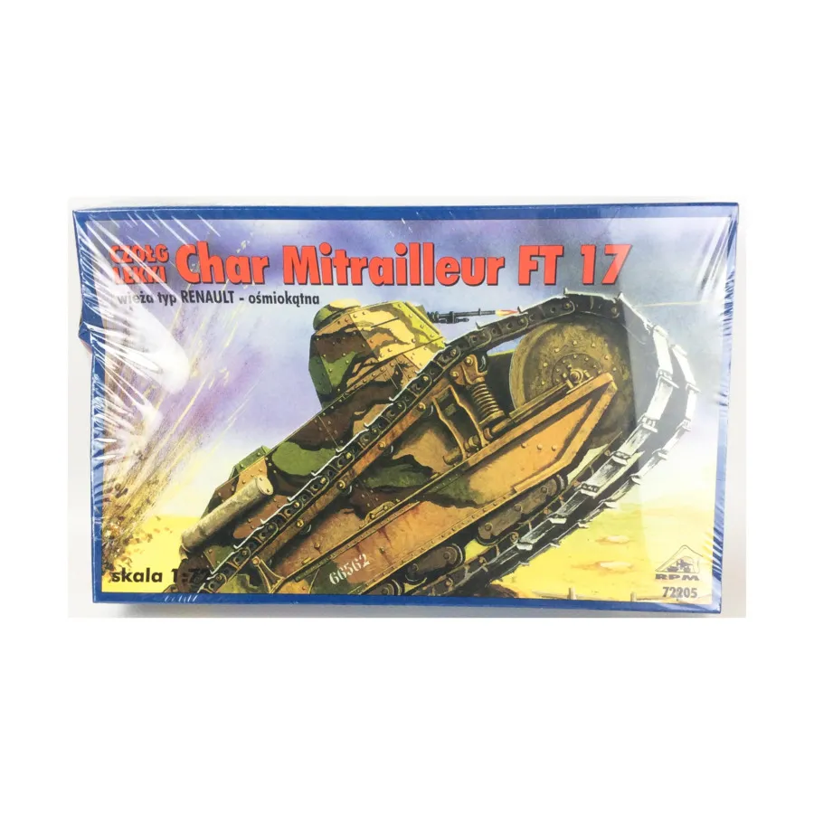 

Чар Митрайлер FT 17, Historical Miniatures (1:72) (RPM)